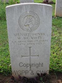 Dar Es Salaam War Cemetery - McVitty, W